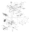Page C Diagram and Parts List for 31AE663H401 1999 Yard Man Snow Blower